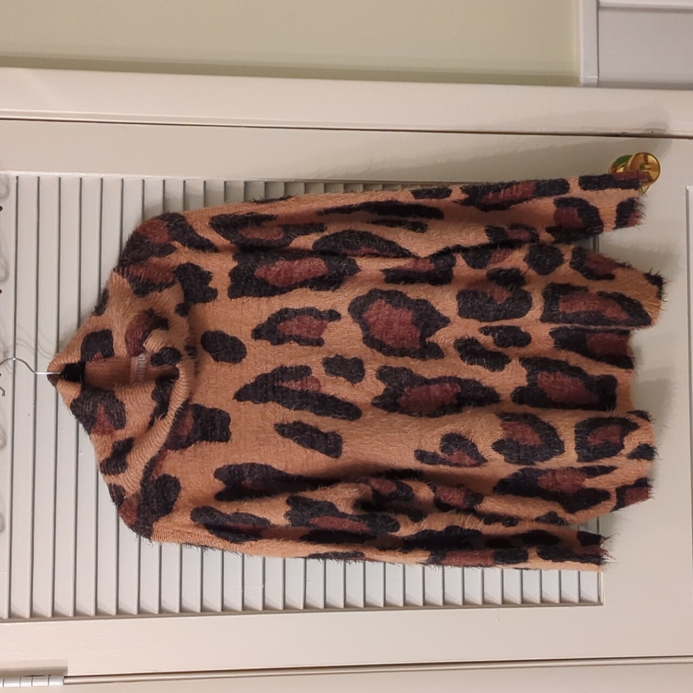 Show Me Your Mumu || Fatima Turtleneck Cheetah Fever Knit